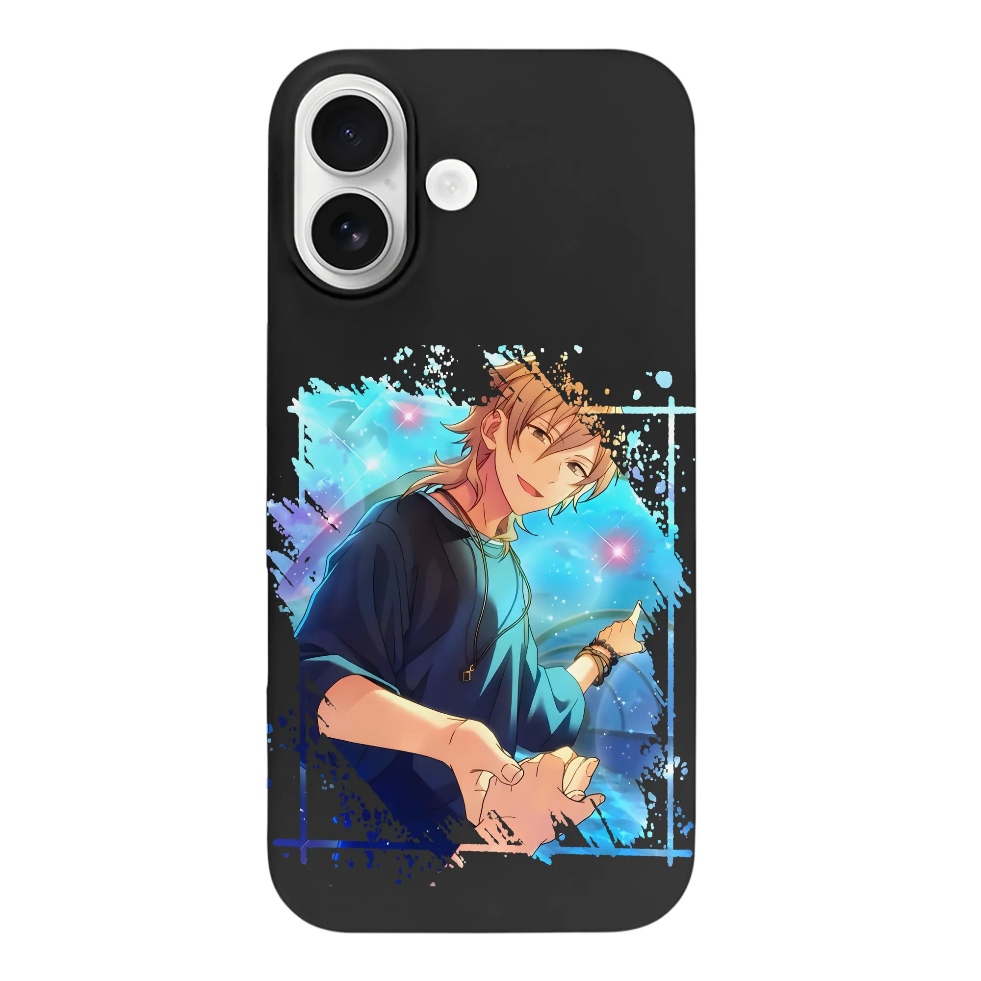 あんさん ぶる グッズ UNDEAD 羽風薫 - iPhone 17 シリーズ シリコンケース 薄型 耐衝撃 指紋防止 ソフトタッチカバー 精密フィット 傷防止 保護ケース iPhone 17/17 Air/17 Pro/17 Pro Max 対応